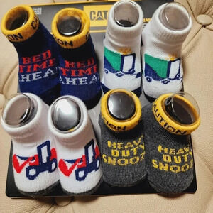 Baby Booties Cat Caterpillar Sock Size 12 24 Months 4  pair